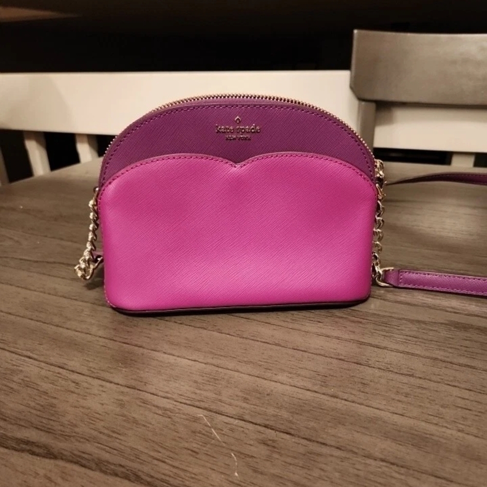 Kate Spade Two-Tone Purple Crossbody Bag